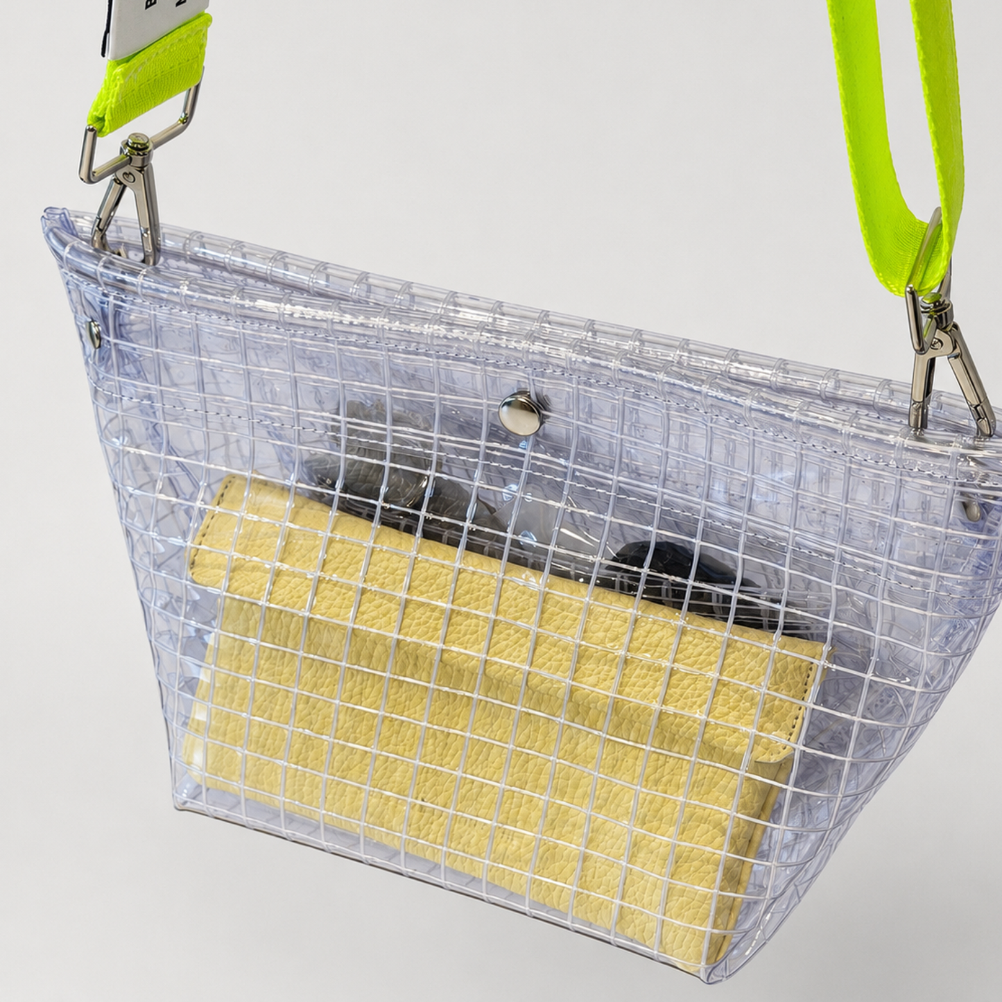 AQUASOL ボディバッグ ショルダーバッグ PVC クリアバッグ