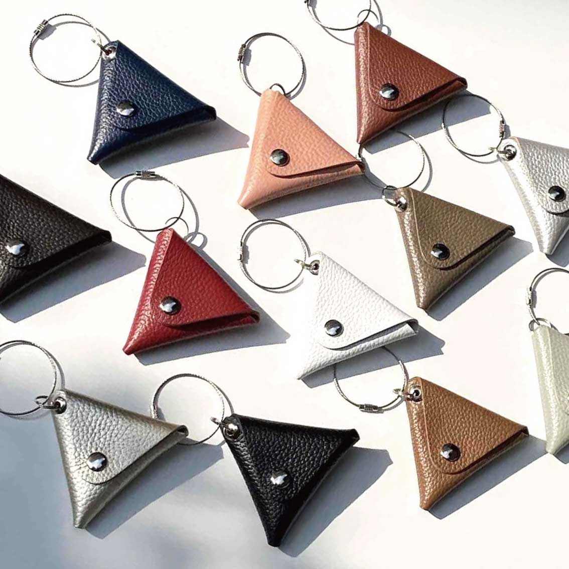 FOLDING TRIANGLE COIN CASE フォールディング トライアングル コインケース
