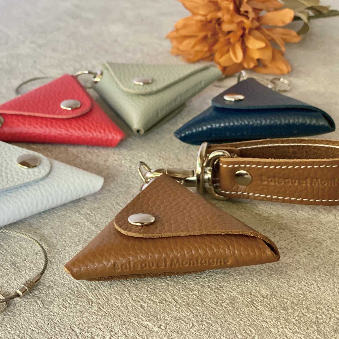 FOLDING TRIANGLE COIN CASE フォールディング トライアングル コインケース