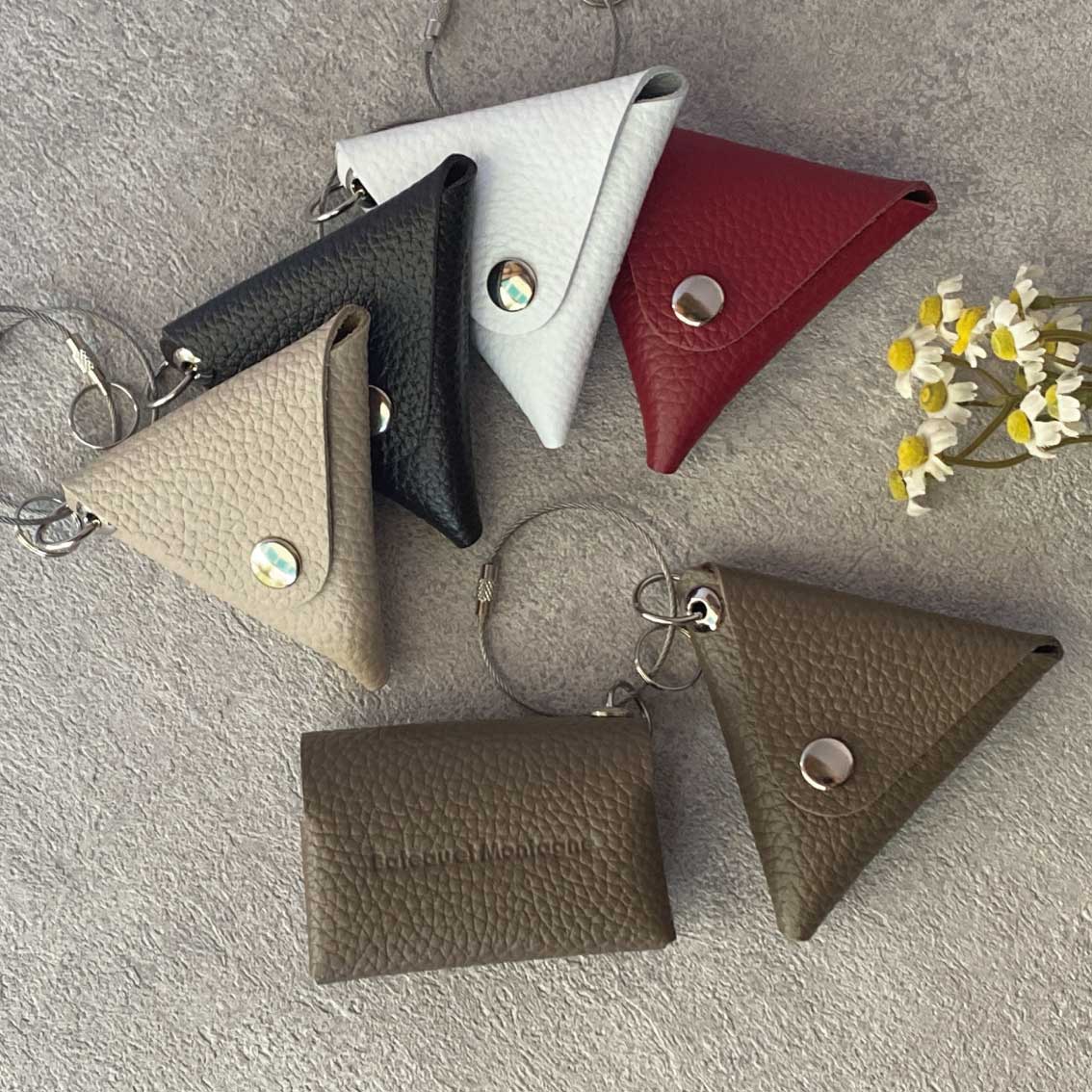 FOLDING TRIANGLE COIN CASE フォールディング トライアングル コインケース